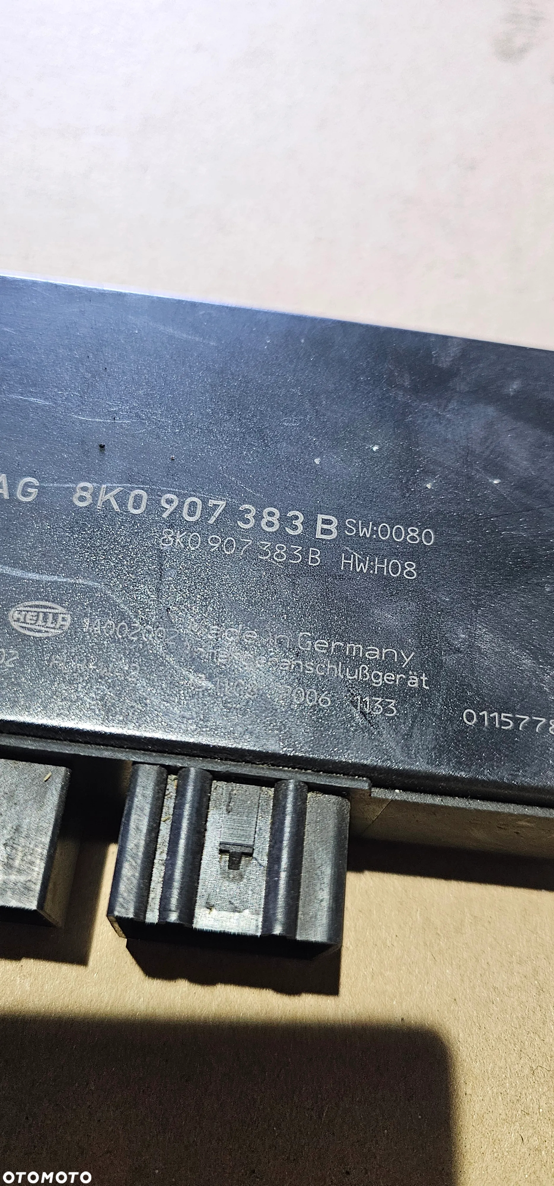 Moduł haka Audi A4 B8 8K0907383B - 2