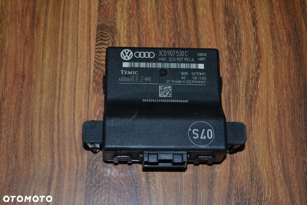 VW SEAT AUDI SKODA MODUŁ GATEWAY 3C0907530C - 2