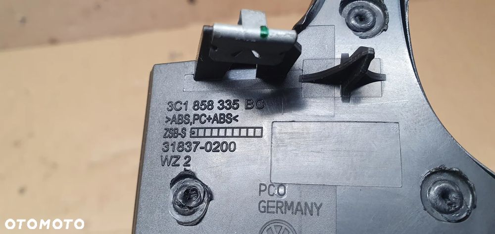 Osłona obudowa licznika zegarów dekor VW Passat B6 3C1858335BC - 6