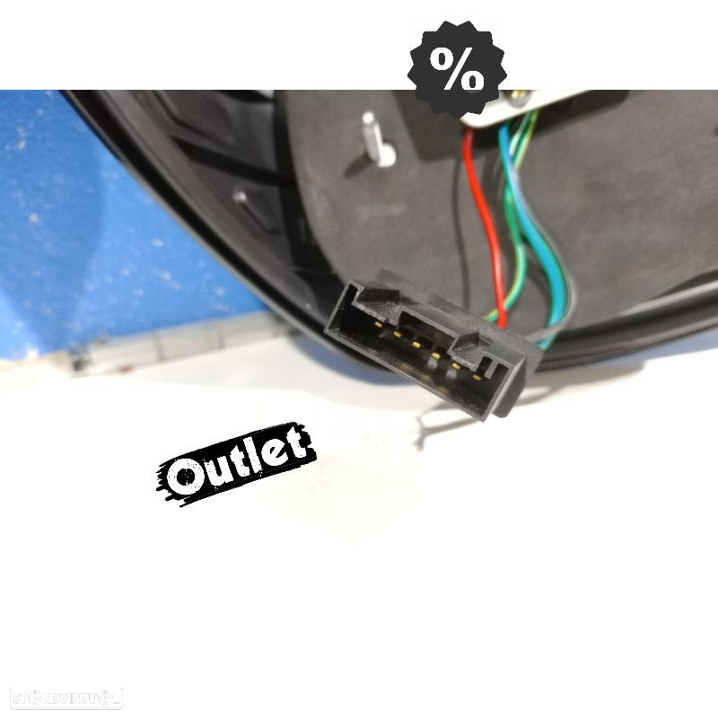 R011009C1 FAROLINS TRASEIROS LED PARA BMW E81 E87 04-07 PRETO FUMADO ESCURECIDO - 3