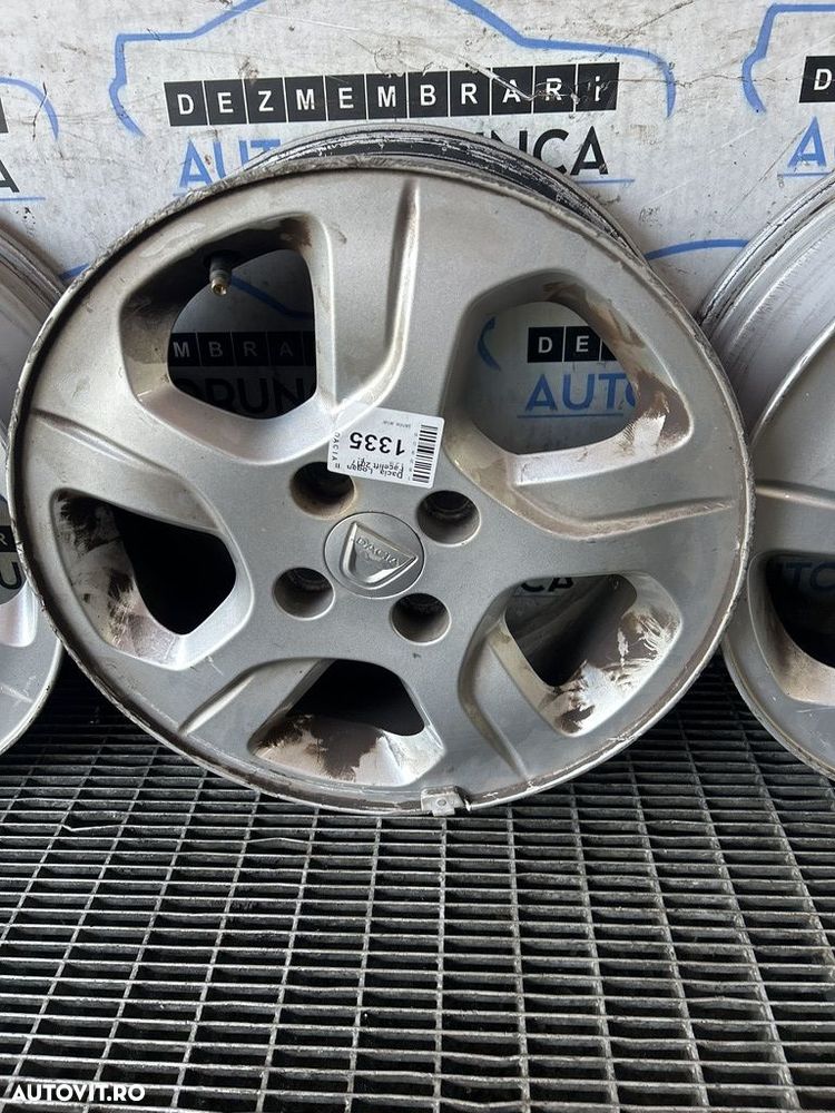 Jante aliaj Dacia Dacia Logan II MCV 2013 - 2016 (1335) R15 Et40 4*100 - 4
