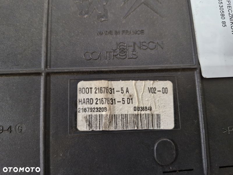 CITROEN C4 1 I MODUŁ STEROWNIK SKRZYNKA BEZPIECZNIKÓW BSI 9656530580 - 7