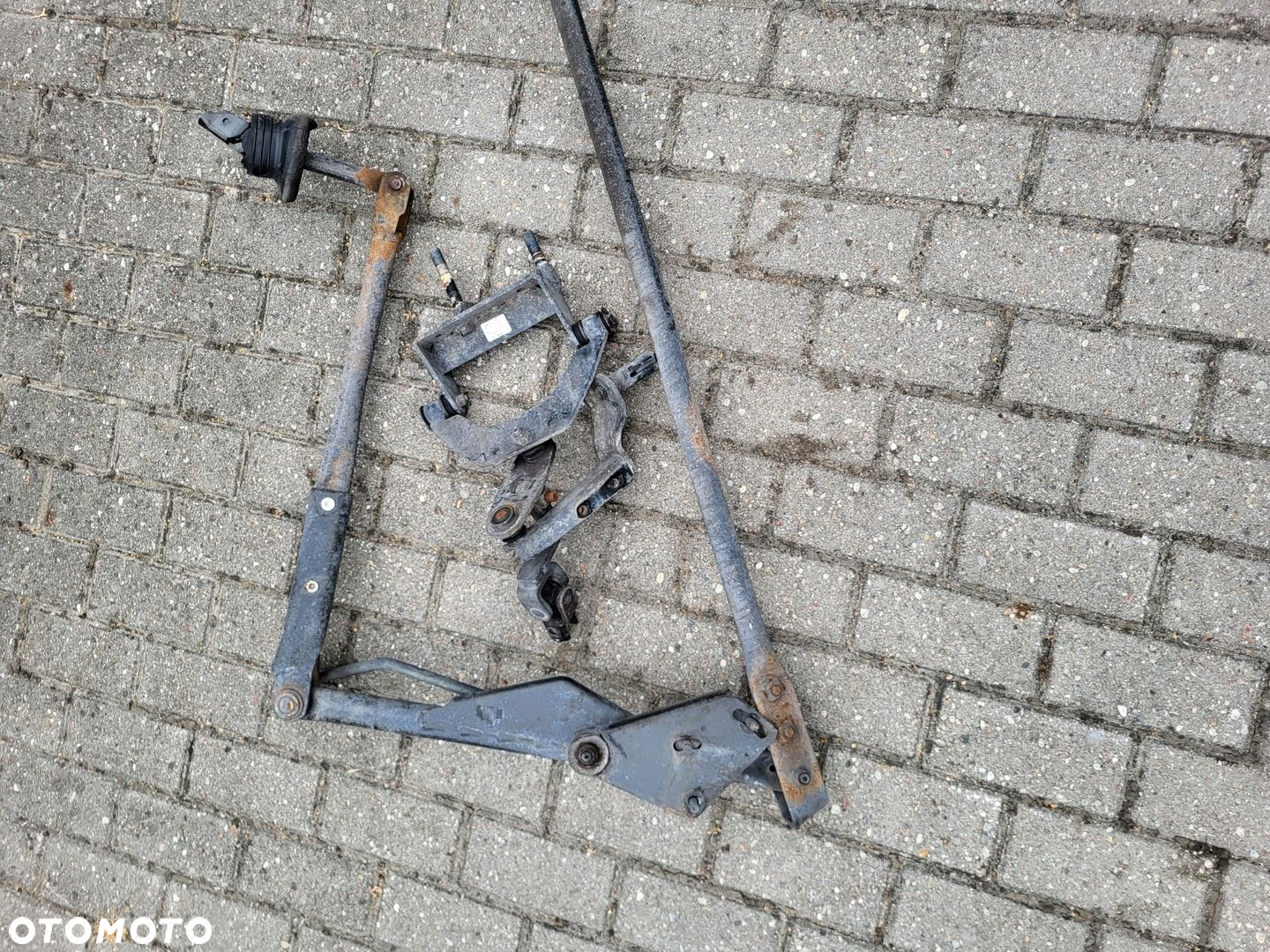 Mechanizm Zmiany Biegów Drążek Wybierak Skrzyni Scania R V8 R500 - 2