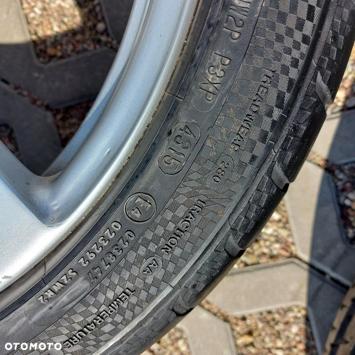 KOLA 18" MERCEDES E W212 W207 C W204 KOMPLETNE ORYGINALNE Z OPONAMI - 9