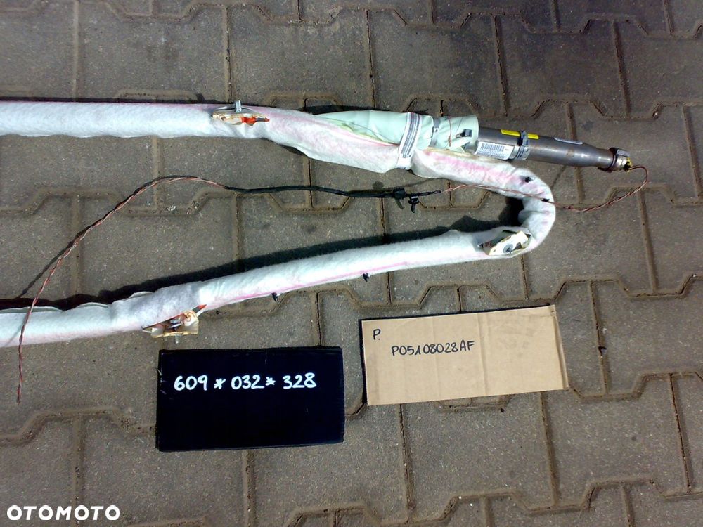 dodge durango 2014 2022 poduszka boczna kurtyna lewa orginał - 2