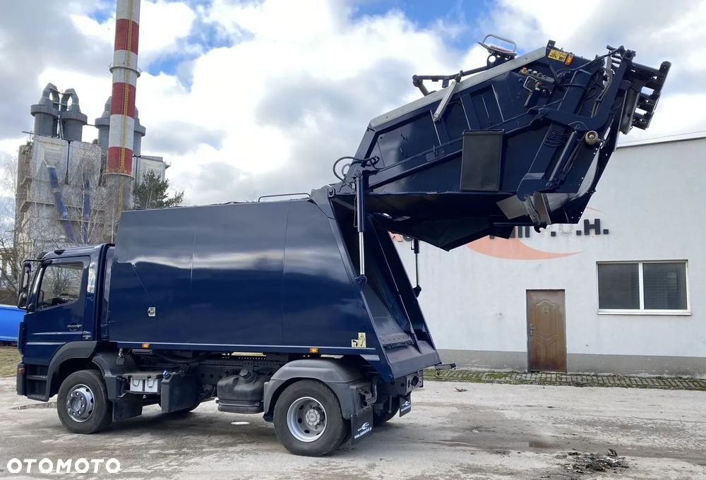 Mercedes-Benz Atego 1624 śmieciarka 2 komory NTM 15m3 EURO 6 - 6