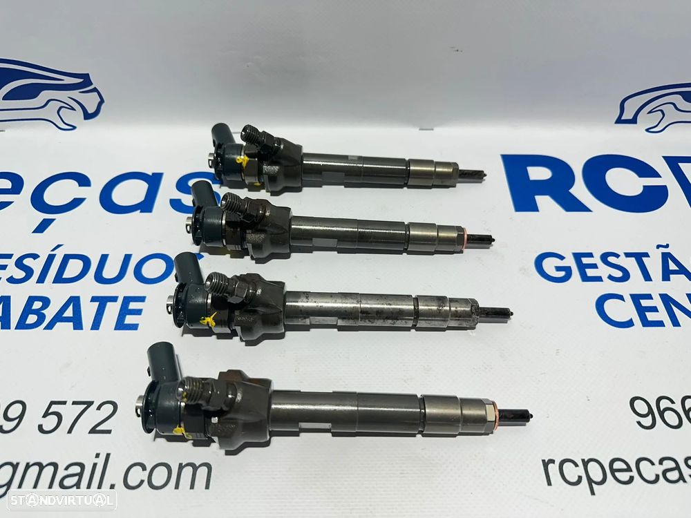 .Conjunto de 4 injetores Bosch BMW 2.0D 16v N47D20 N47 N47N 116D 118D 316D 318D 118cv 143cv 2006 - 2016 - 8