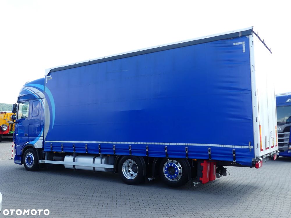 DAF XF 106.530 6x2 / FIRANKA 7.70m / EURO 6 / KLIMATYZACJA POSTOJOWA / - 5