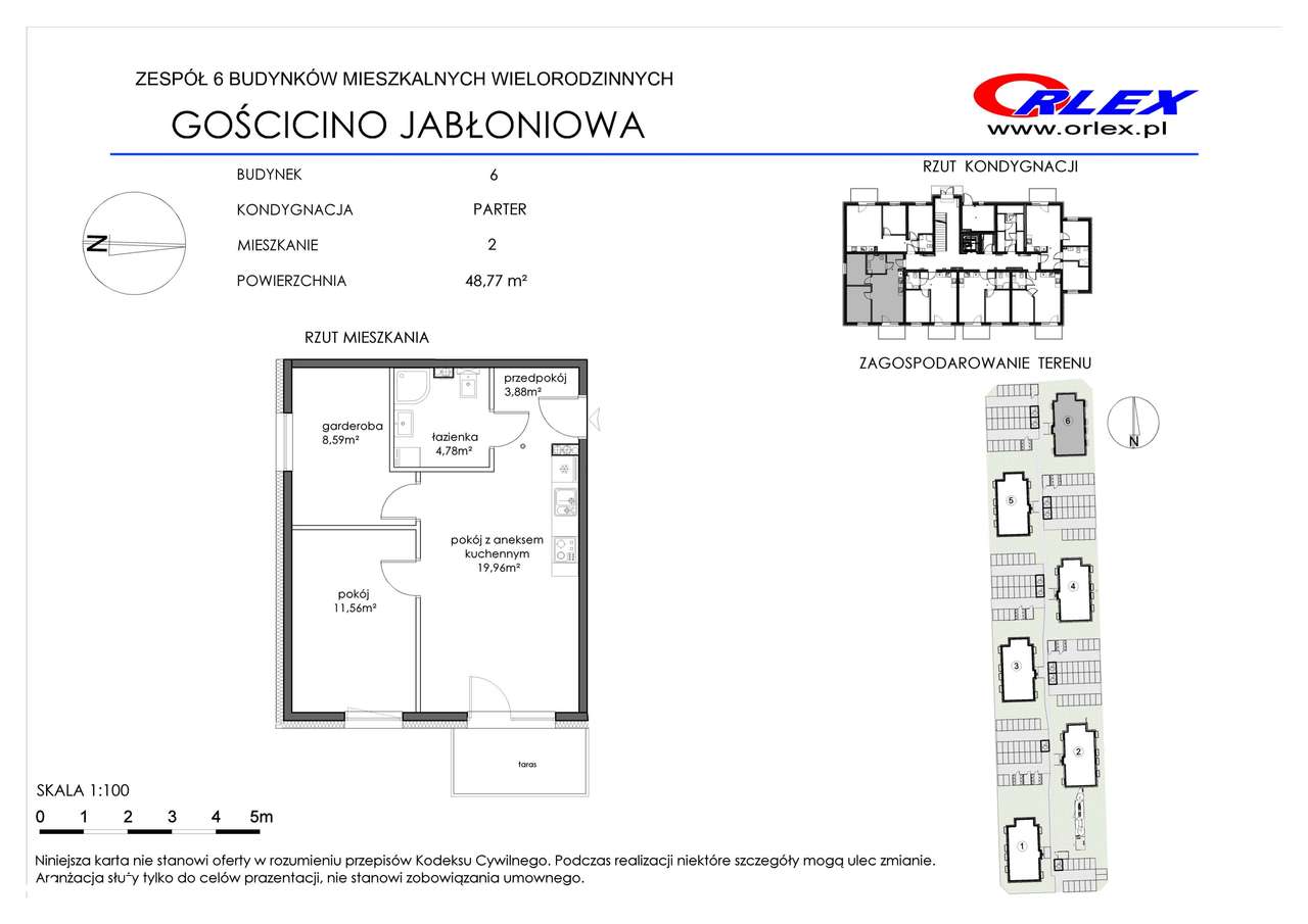 Gościcino ul. Jabłoniowa 1/2