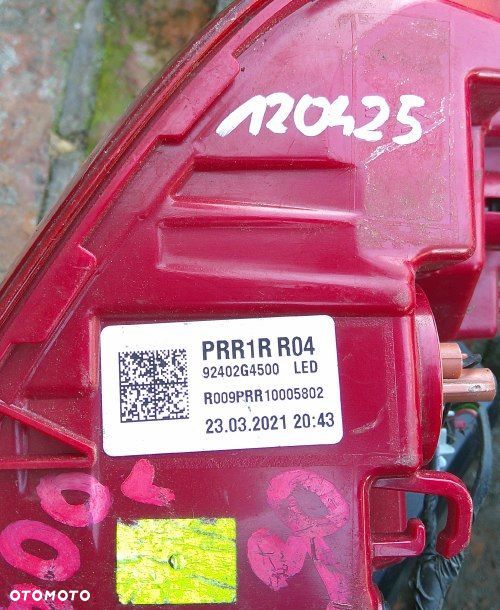 HYUNDAI I30 III LIFT 21- LAMPA TYLNA PRAWA LED H/B - 13