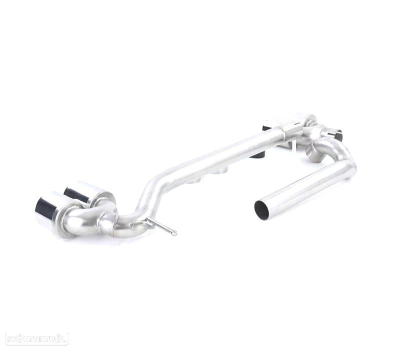 KIT PONTEIRAS DE ESCAPE DUPLA BMW F10 F11 F12 F13 LOOK M PERFORMANCE DUPLA - 5