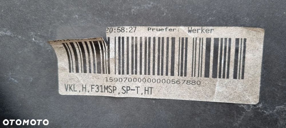 BMW 3 F31 M-PAKIET KOMBI 2013- Zderzak tył oryginał MD221 - 20