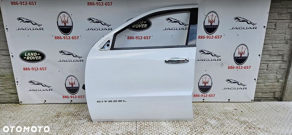 Dodge Durango III LIFT 2017-  Kompletne drzwi przód lewy Drzwi przednie lewe PW7 w kolor BIAŁE