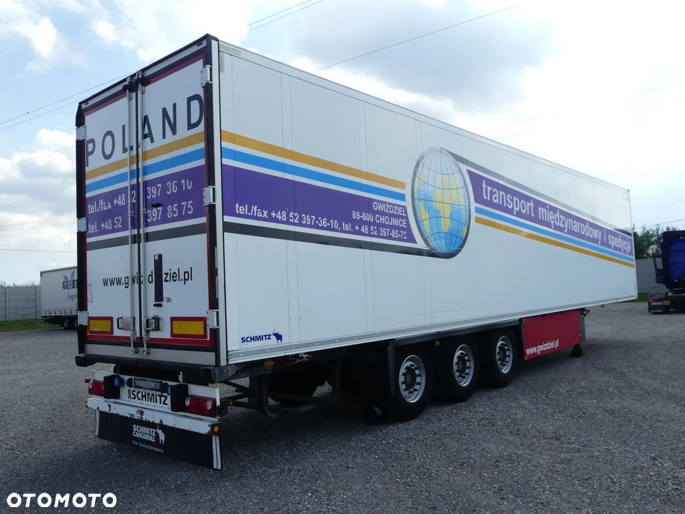 Schmitz Cargobull CHŁODNIA / DOPPELSTOCK / OŚ PODNOSZONA / 5800 MTH / - 8
