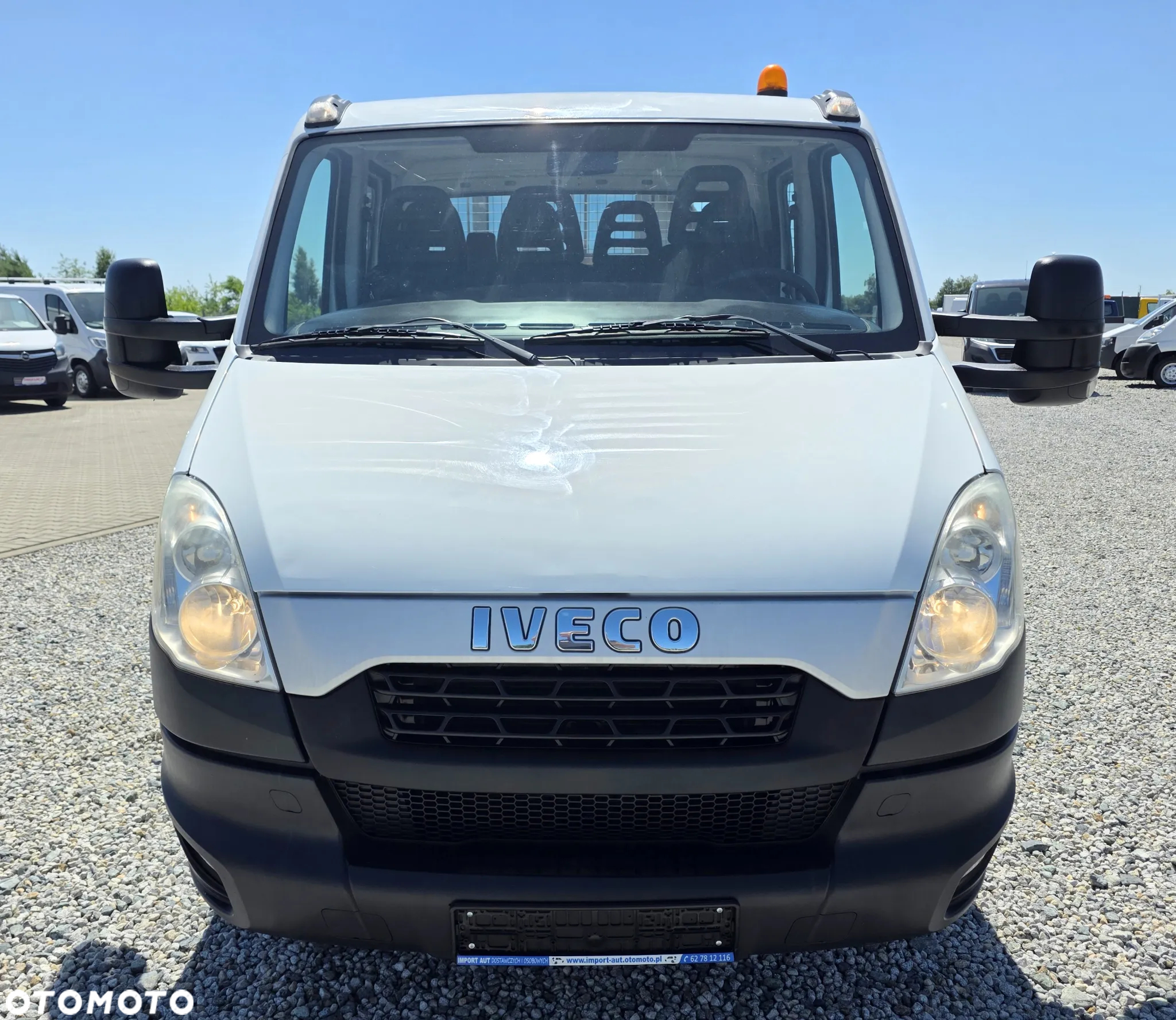 Iveco 35C13 2,3 HPI 130 KONNA DOKA BRYGADÓWKA 7 OSOBOWA 3,2M SKRZYNIA WEBASTO BLIŻNIAKI DO 3,5T GWARANCJA - 8