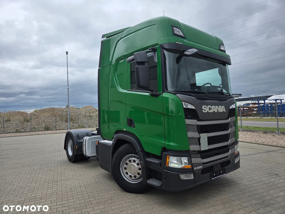 Scania R450/ 2021r/ HYDRAULIKA/ KLIMA STACJONARNA/ NAVI/ SERWIS NIEMY - 2