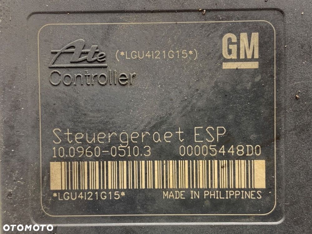 POMPA ABS - 149.00 PLN - OPEL ASTRA H (A04) 2004 - 2014 1.9 CDTI (L48) 88 kW [120 KM] olej napędowy - 5