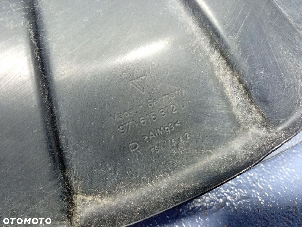 PORSCHE PANAMERA II 971 OSŁONA TARCZY PRZÓD PRAWA 971615312D - 5