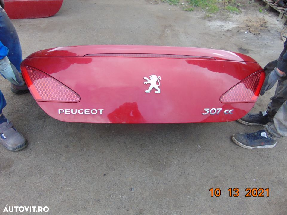 Haion Peugeot 307cc cabrio usa spate haion 307cc dezmembrez - 3