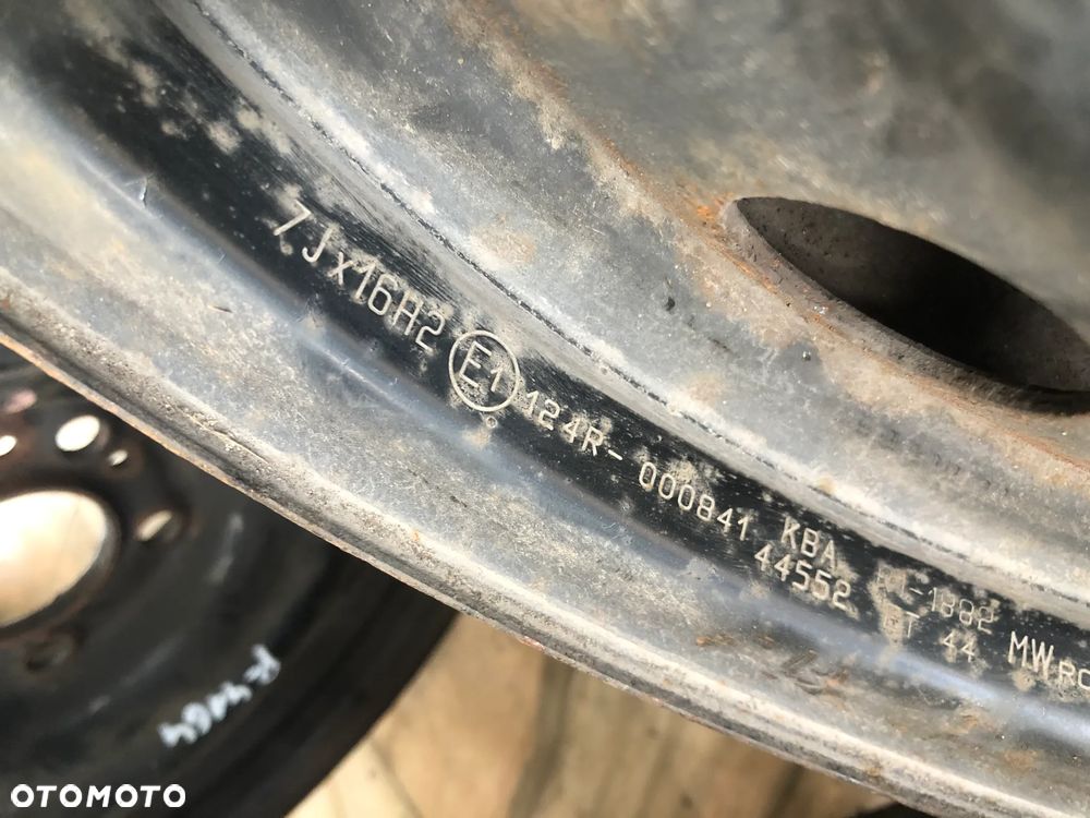 Felgi Stalowe R16 5x108 65,1 ET 44 Peugeot 407 Citroen C5- Komplet - Gwarancja Wysyłka Montaż - 4