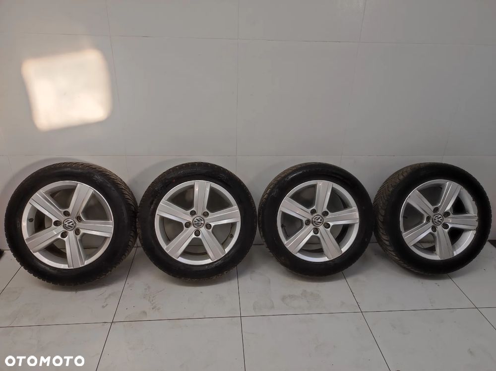 Koła zimowe felgi aluminiowe alusy Volkswagen Golf Sportsvan r16 - 1