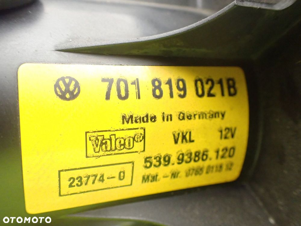 WENTYLATOR NAWIEWU VOLKSWAGEN T4 TRANSPORTER 1.9 701819021B - 2