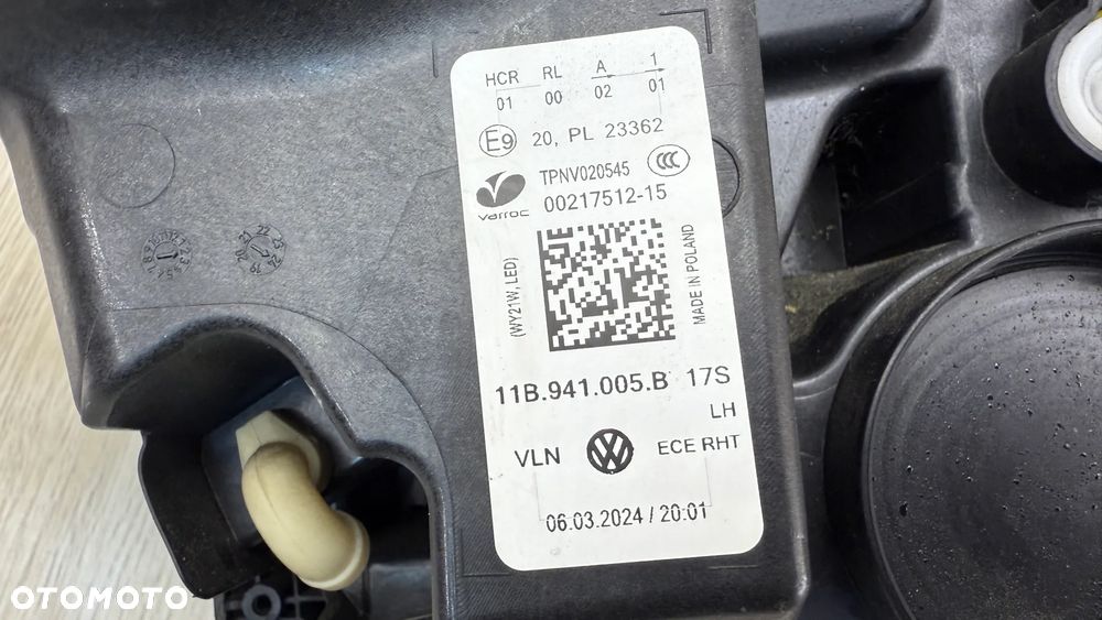 VW ID4 ID.4 LEWA LAMPA PRZÓD FULL LED 11B941005B D643JRO - 6