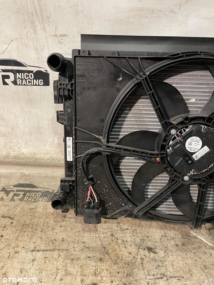 KOMPLET CHŁODNIC VOLKSWAGEN SKODA SEAT AUDI Q2 GOLF A3 BENZYNA - 4