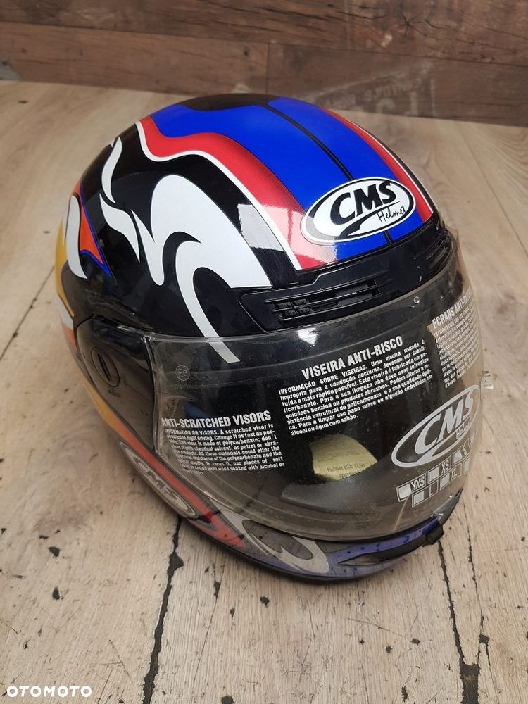 Kask motocyklowy CMS Xtrem rozmiar S 54-55 - 6