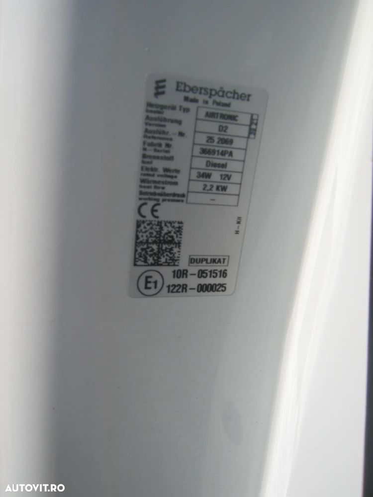 Renault MASTER DUBA L 3 - H 2 , XL , AC , EURO VI. WEBASTO , AC. - 24