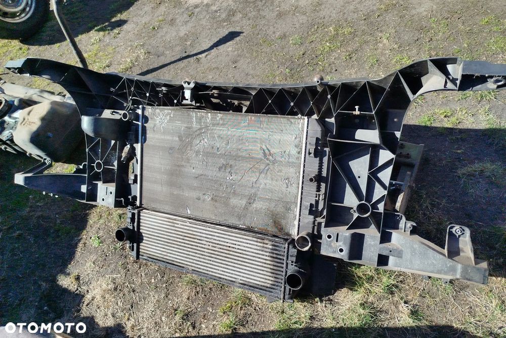 pas przód przedni + chłodnice wody klimatyzacji intercooler 2.5 TDI do Volkswagen Crafter 05- - 8