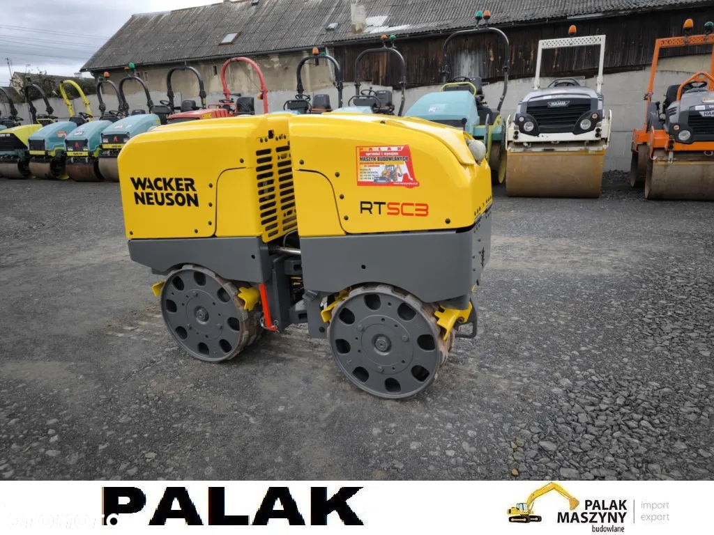 Wacker Neuson Walec prowadzony WACKER NEUSON  kołek  , 2016 rok - 2