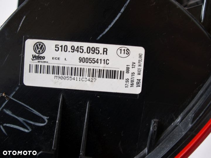 Volkswagen Golf Sportsvan Lampa lewa tylna lewy tyl VW - 4