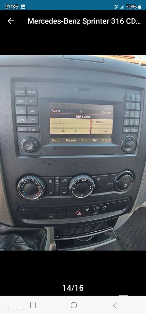 Mercedes-Benz Sprinter 316 CDI 906.235 Pickup cabina dubla - 12