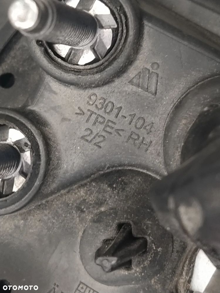 TOYOTA COROLLA LUSTERKO ZEWNĘTRZNE PRAWE 6 PIN KIERUNKOWSKAZ KOMPLETNE ORYGINAŁ - 9