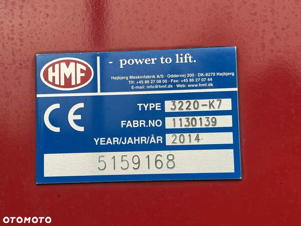 Scania G490 6x2 HDS HMF 3220 K-7 ŻURAW CRANE - 11