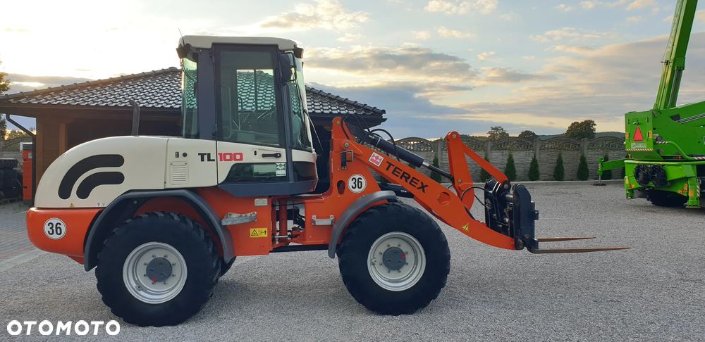 Terex TL100 sprowadzona SUPER STAN!! 6536MTG szybka jazda ŁYŻKA+WIDŁY - 4