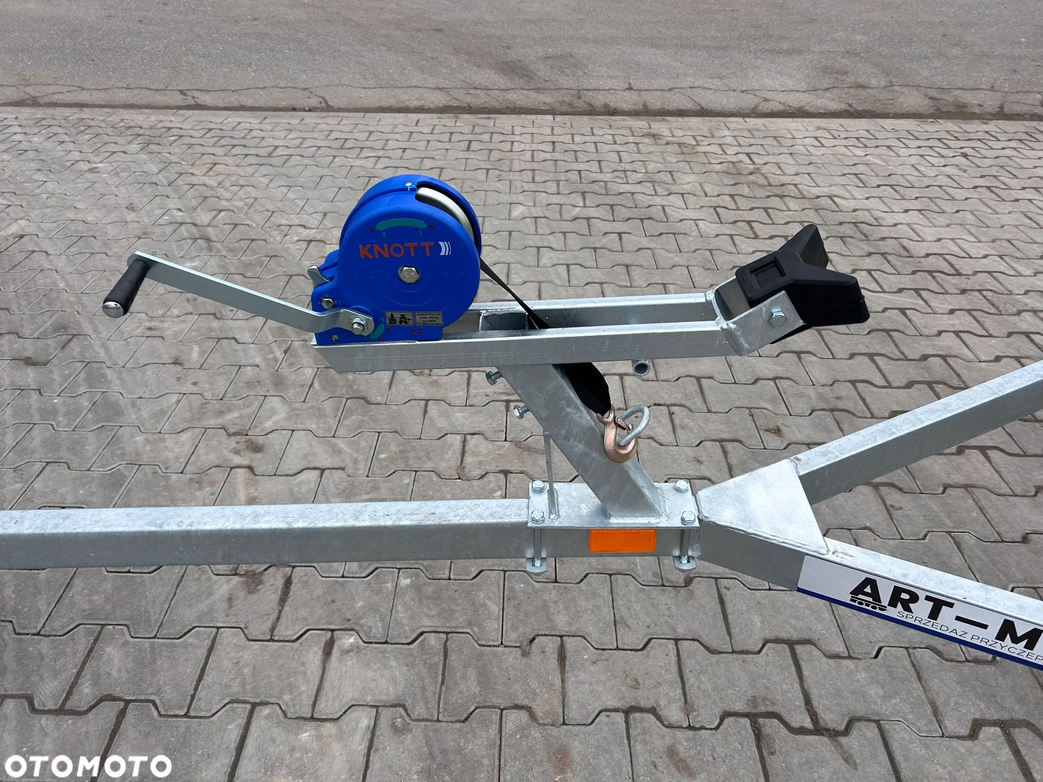 Inny Przyczepa pod SKUTER WODNY / DOSTAWA! / SZYBKIE WODOWANIE / LED / DMC 750kg / - 11