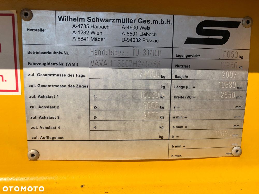 Schwarzmuller TU 30/100 - 9