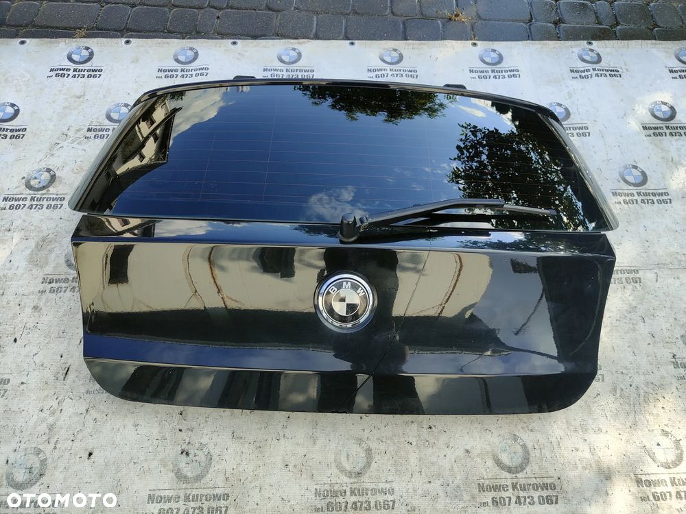 BMW E87 Klapa bagażnika Black Sapphire 475 - 1