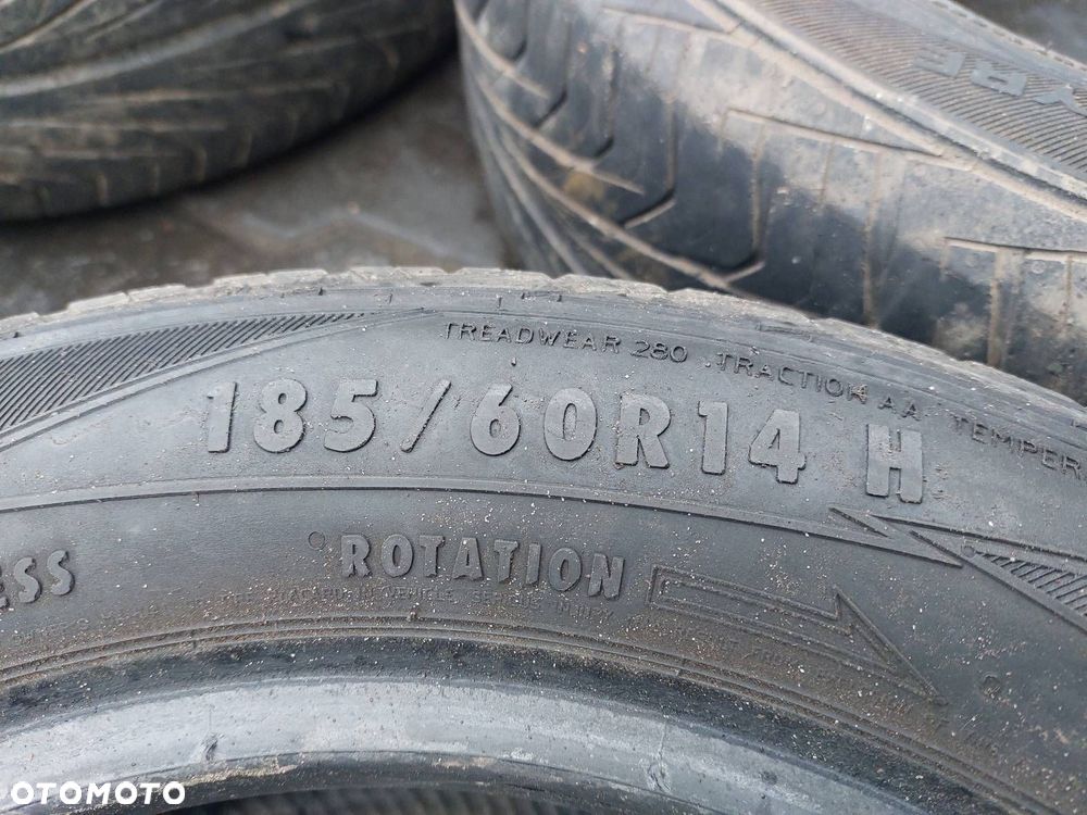 OPONY LETNIE 4 SZT 185/60R14 2006R UNIROYAL RALLYE 550 THE RAIN TYRE - 4