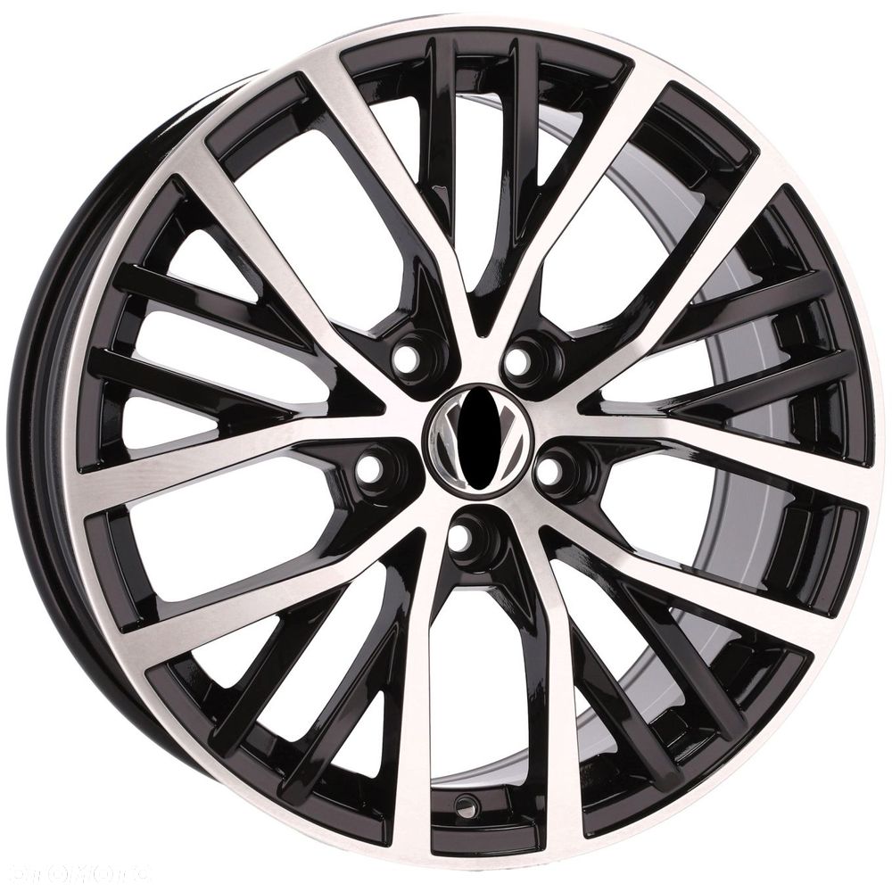 4x Felgi 17 m.in. do VW BORA FOX Golf MK3 Polo Taigo T-CROSS SKODA Scala Fabia Rapid - BK952 - 7