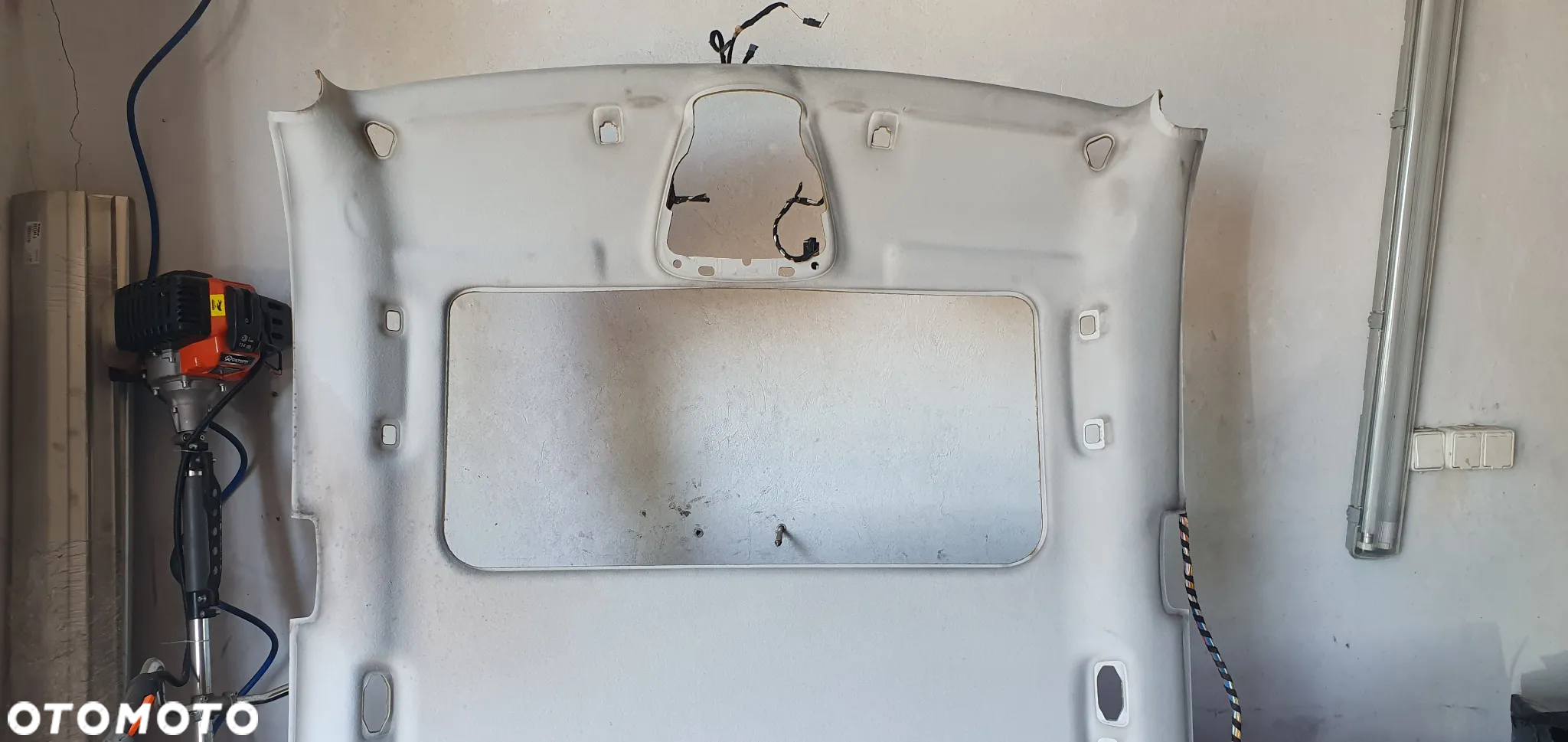Tapicerka podsufitka sufit Mercedes ML W163 A1636905867 - 4