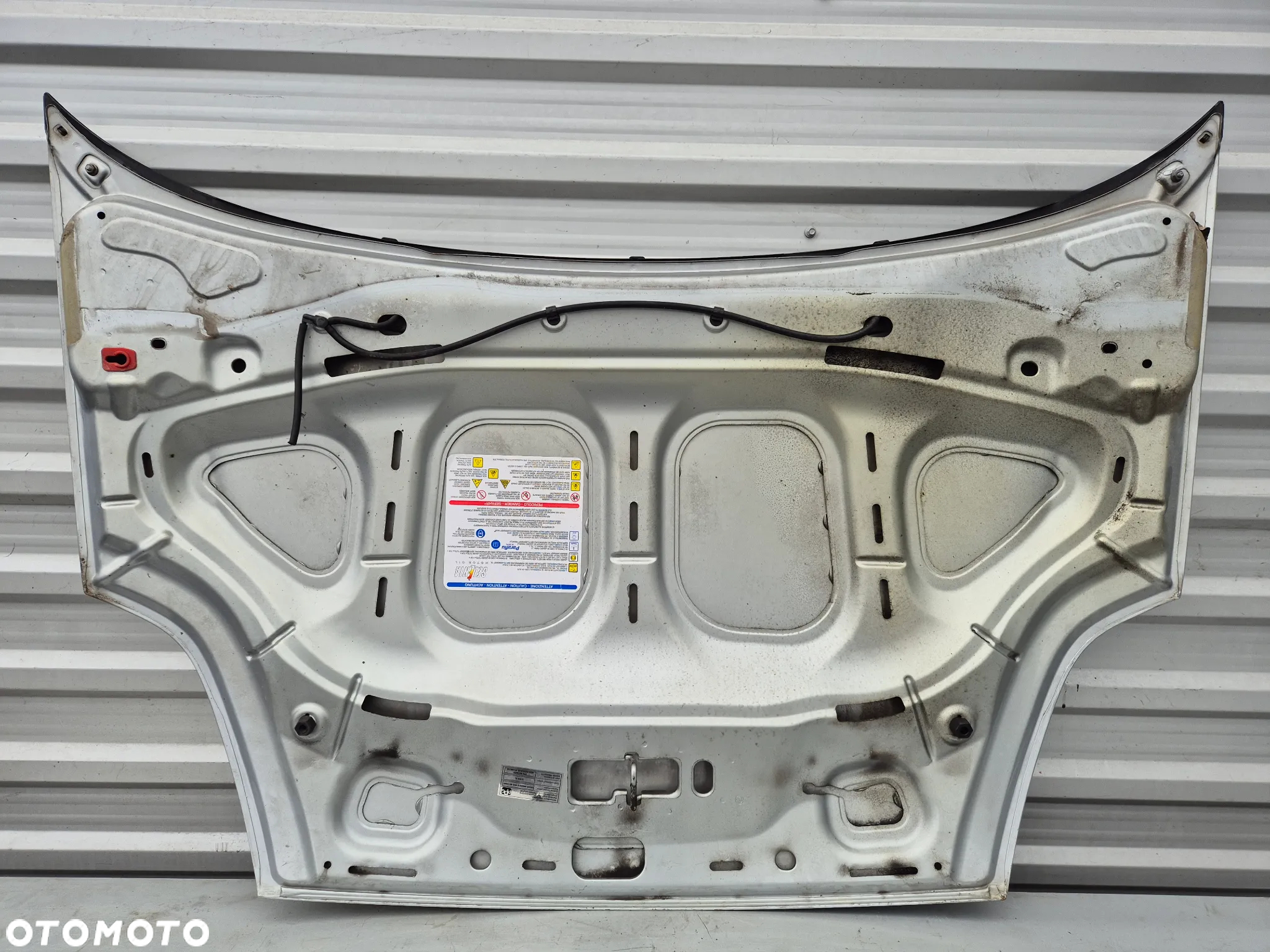 Maska pokrywa silnika Fiat Grande Punto Evo 589/A - 5