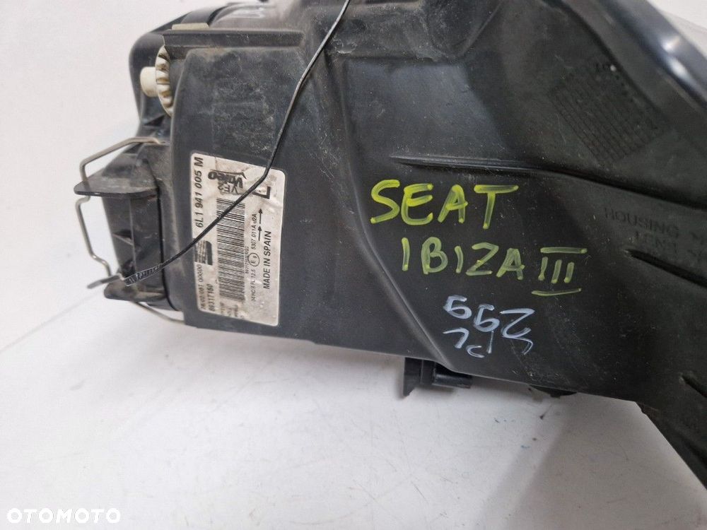 SEAT IBIZA LAMPA PRZÓD PRZEDNIA LEWA EUROPA  8L1941005M - 3