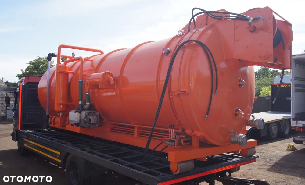 Nowa beczka asenizacyjna zbiornik zabudowa asenizacyjna na hakowca beczka - 35