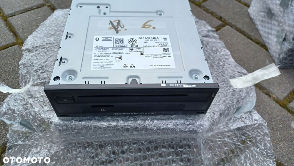 VW CZYTNIK MODUŁ INFORMACJI 3Q0035840 A - 1