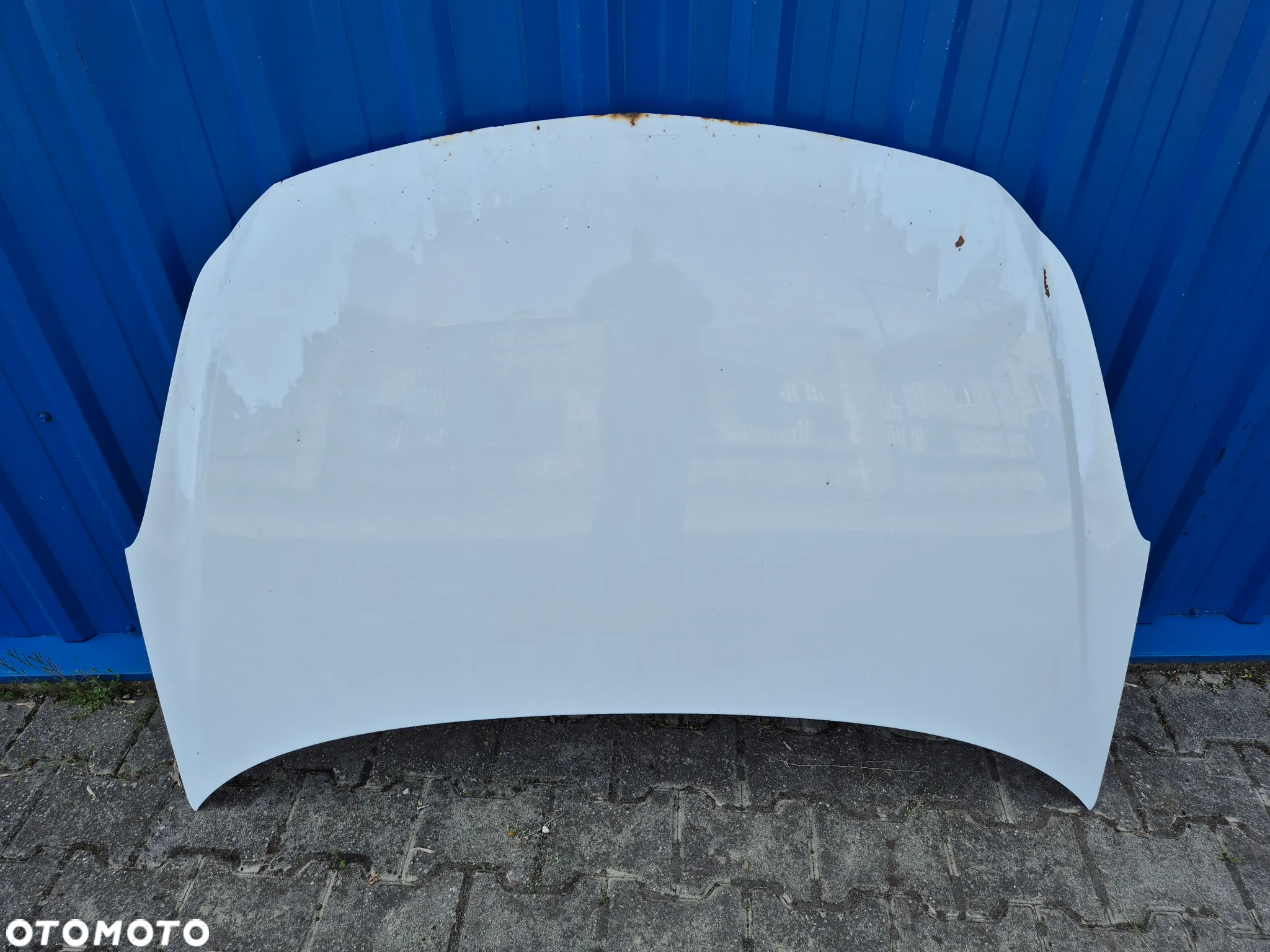 MASKA POKRYWA SILNIKA OPEL CORSA D Z474 BIAŁA - 2
