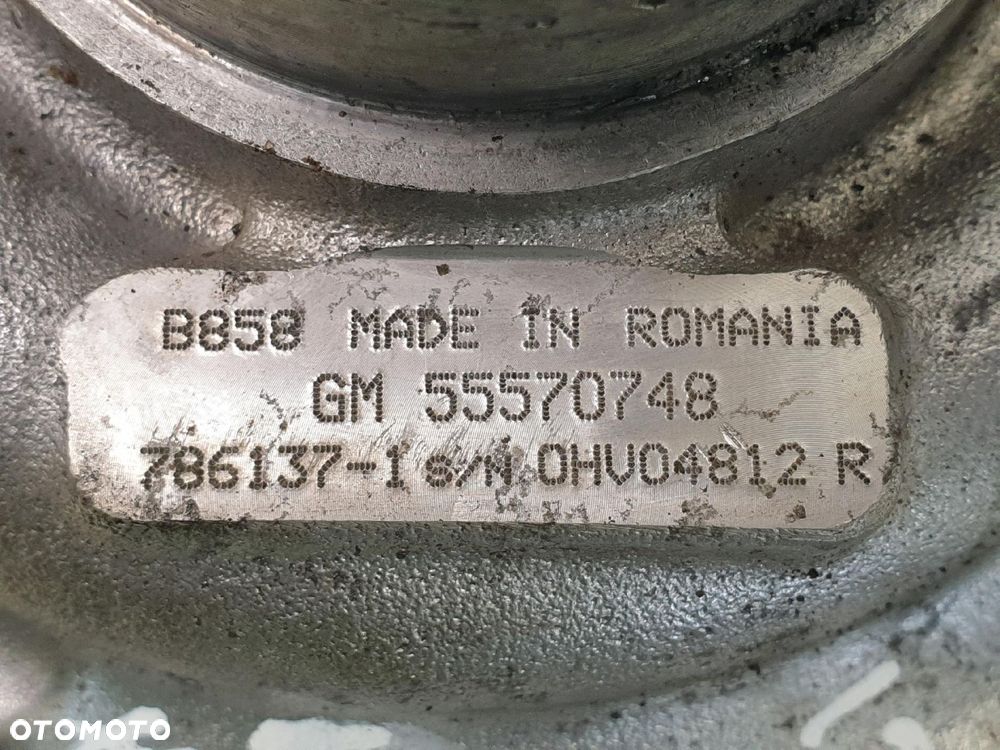 TURBOSPRĘŻARKA Opel Insignia 2.0 CDTI _ 55570748 - 16