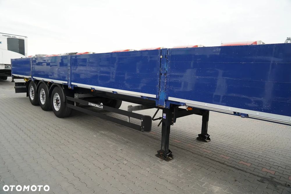 Schwarzmuller NACZEPA / BURTOWA / OŚ PODNOSZONA / SAF / DO BUDOWLANKI - 9